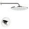 Thermostatic Shower Faucet Set with 12